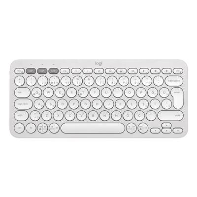 Logitech K380s Çakıl Tuşlu Bluetooth Klavye Beyaz