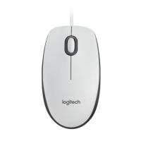 Logitech M100 Kablolu Optik Mouse Beyaz 910-006764