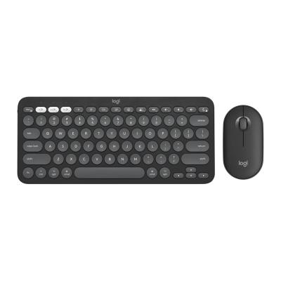 Logitech Pebble 2 Blutooth K&M Set Siyah