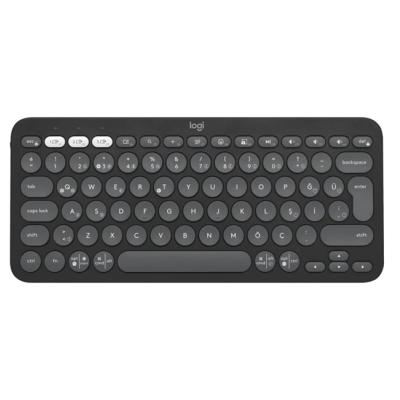 Logitech K380s Pebble Keys 2 BT Klavye Grafit