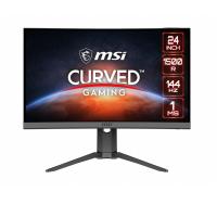 MSI 23.6" VA OPTIX G24C6P 1MS 144HZ HDMI-DP CURVED GAMING MONITOR (1920X1080)