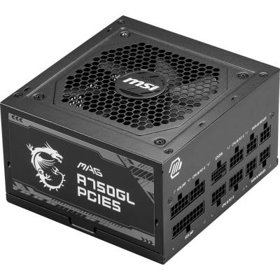 MSI 750W 80+ GOLD A750GL 12cm Fanlı PCIe5.0 Tam Modüler Power Supply
