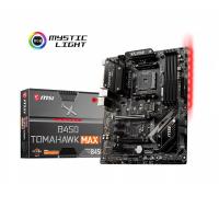 MSI B450 TOMAHAWK MAX II DDR4 M2 PCIe NVME HDMI-DVI-D PCIe 16X v3.0 AM4 ATX