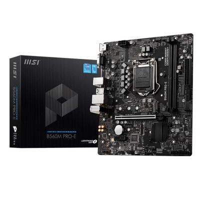 MSI B560M PRO-E DDR4 M2 PCIE NVME HDMI PCIe 16X v4.0 1200p mATX