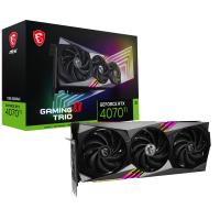 MSI GEFORCE RTX 4070 TI GAMING X TRIO 12G GDDR6X HDMI DP 192Bit