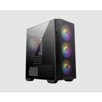 MSI Mag Forge M100R Argb Fan Bilgisayar Kasası Siyah