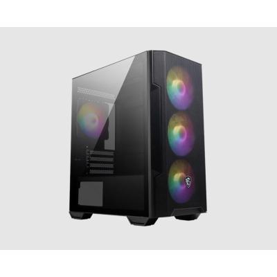MSI Mag Forge M100R Argb Fan Bilgisayar Kasası Siyah