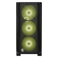 MSI MAG FORGE M120R AIRFLOW mATX Case (w/120mm ARGB Fan x4)