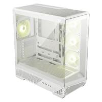 MSI MAG PANO 130R PZ WHITE Mid Tower ATX Case (w/120mm ARGB Fan x4)