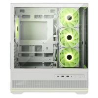 MSI MAG PANO 110R PZ WHITE ATX Case (w/120mm ARGB Fan x4)