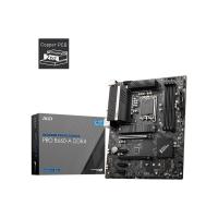MSI Pro B660-A D4 1700P Vga Hdmi Dp