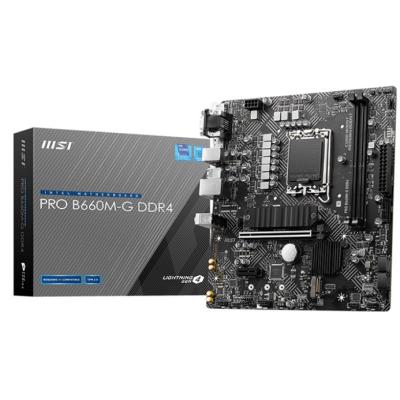MSI Pro B660M-G D4 1700P Vga Hdmi Dp
