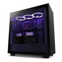 NZXT H7 v1 CM-H71BB-01 GAMING MID-TOWER PC KASASI