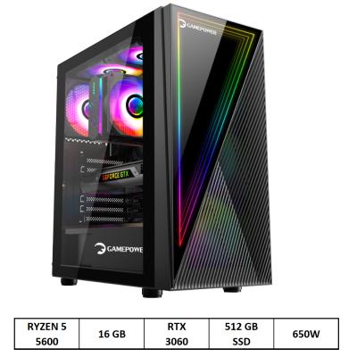 OXPC-R5000 R5 5600 16GB 512GB SSD 8GB RTX3060 FDOS