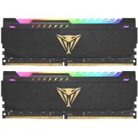 PATRIOT 16GB (2X 8GB) 3200MHz DDR4 DUAL KIT RGB PC RAM VIPER STEEL PVSR416G320C8K