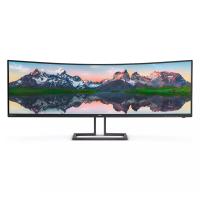 PHILIPS 49" VA 498P9Z-00 4MS 165Hz HDMI-DP Kavisli EV Ofis Tipi Monitör (5120 X 1440)