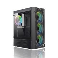 POWERBOOST 550W 80+ VK-P06B 4X RGB FANLI GAMING MID-TOWER KASA