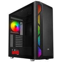 POWERBOOST 650W 80+ PB-P3701B 4-FANLI RGB GAMING MID-TOWER PC KASASI