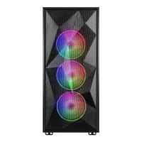 POWERBOOST 650W 80+ PB-P3509BB 4-FANLI GAMING MID-TOWER PC KASASI