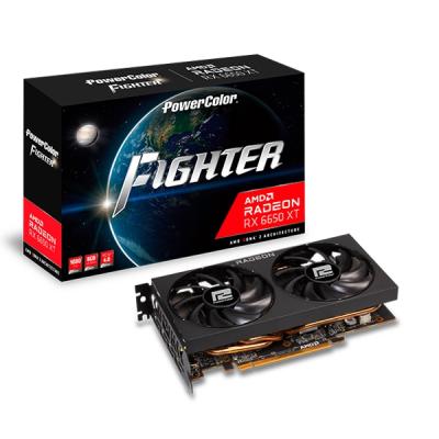POWERCOLOR  8GB RX6650XT FIGHTER AXRX 6650XT 8GBD6-3DH GDDR6 128Bit PCIE 4.0