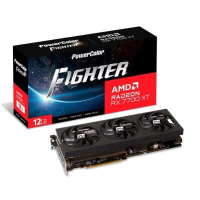 POWERCOLOR 12GB FIGHTER RX7700XT 12G-F/OC GDDR6 192Bit PCIE 4.0