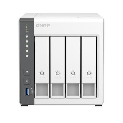 QNAP 4TB DİSK - TS-433-4G ARM QC 4 GB RAM- 4-diskli Nas Server
