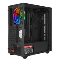 RAMPAGE 600W 80+ BRONZE GRAND RGB FANLI GAMING MID-TOWER PC KASASI