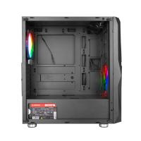 RAMPAGE 600W 80+ BRONZE X-FORCE 3-RGB FANLI GAMING MID-TOWER PC KASASI