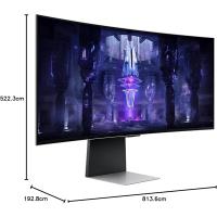 SAMSUNG 34" OLED LS34BG850SUXUF 0.03MS 175Hz HDMI-DP Kavisli Gaming Monitör (3440 X 1440)