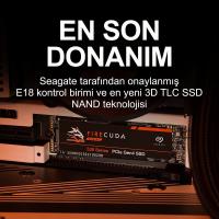 SEAGATE 1TB FIRECUDA 530 ZP1000GM3A013 7300-6000MB/s M2 NVME PCIE GEN4 DİSK
