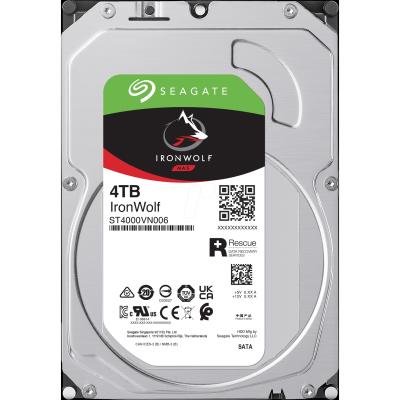 SEAGATE 3.5" 4TB IRONWOLF ST4000VN006 5400 RPM 256MB SATA-3 NAS Diski