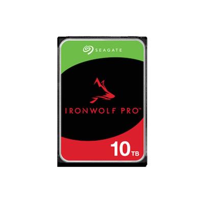 Seagate IronWolf Pro, 10 TB, Kurumsal NAS Dahili Sabit Disk HDD – CMR 3,5”, SATA 6 Gb/sn, 7200 Devir/Dakika, 256 MB Önbellek (ST10000NT001)