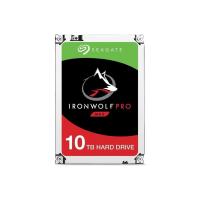 Seagate IronWolf Pro, 10 TB, Kurumsal NAS Dahili Sabit Disk HDD – CMR 3,5”, SATA 6 Gb/sn, 7200 Devir/Dakika, 256 MB Önbellek (ST10000NT001)