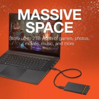 SEAGATE STJP2000400 2TB Firecuda USB 3.1 Type-C Siyah Taşınabilir SSD
