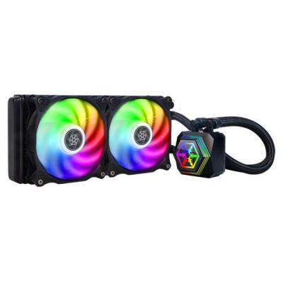 SilverSTONE 240mm PF240 SST-PF240-ARGB-V2 ARGB Sıvı Soğutmalı AM5-1700p İşlemci Fanı