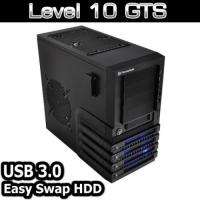 TEHRMALTAKE POWERSIZ  LEVEL 10 GTS GAMING MID-TOWER KASA SİYAH VO30001N2N