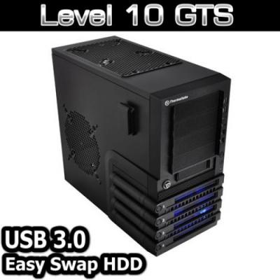 TEHRMALTAKE POWERSIZ  LEVEL 10 GTS GAMING MID-TOWER KASA SİYAH VO30001N2N