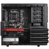 TEHRMALTAKE POWERSIZ  LEVEL 10 GTS GAMING MID-TOWER KASA SİYAH VO30001N2N