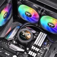 THERMALTAKE 240MM FLOE ULTRA CL-W349-PL12SW-A RGB LCD Ekranlı Sıvı Soğutmalı İşlemci Fanı AM5-1700p