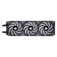 THERMALTAKE 360MM TOUGHLIQUID Ultra 360 CL-W323-PL12GM-B RGB LCD Ekranlı Pompa Sıvı Soğutmalı İşlemci Fanı AM5-1700p