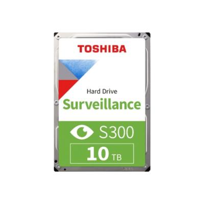 TOSHIBA S300 PRO, MD10ADA10TV, 3.5", 10TB, 512Mb 7200 Rpm, 7/24 Güvenlik HDD (Türkiye Distribütörü Garantili)