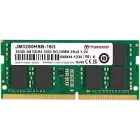 TRANSCEND 16GB DDR4 3200MHZ CL22 NOTEBOOK RAM VALUE JM3200HSB-16G
