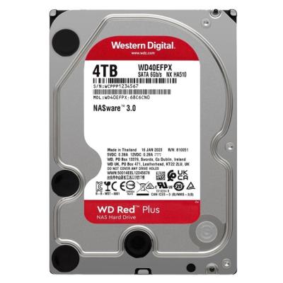 WD Red Plus Nas 4TB 3.5'' 5400Rpm SATA (WD40EFPX)