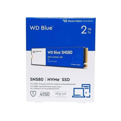 WD Blue SN580, WDS200T3B0E, 2TB, 4150/4150, Gen4, NVMe PCIe M.2 2280,  SSD