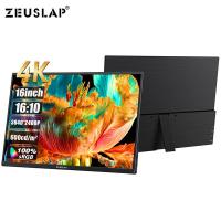 ZEUSLAP 16" IPS P16UK 60Hz TYPE-C Taşınabilir Grafik Tasarım Monitör (3840 X 2400)