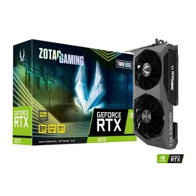 ZOTAC RTX3070 8GB TWIN EDGE ZT-A30700E-10PLHR GDDR6 256bit HDMI DP PCIe 16X v4.0