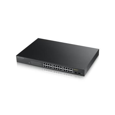 Zyxel GS1900-24HPV2 24 Port Gig L2 WebYönPoe 2xSFP