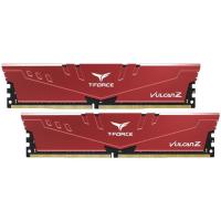 Team T-Force Vulcan Z Red 16GB (2x8GB) 3200MHz CL16 DDR4 Gaming Ram (TLZRD416G3200HC16CDC01)
