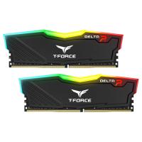Team T-Force Delta RGB Black 32GB (2x16GB) 3200MHz CL16 DDR4 Gaming Ram (TF3D432G3200HC16FDC01)