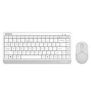 A4-Tech FG1112 Beyaz Q Mini Kablosuz Klavye-Mouse